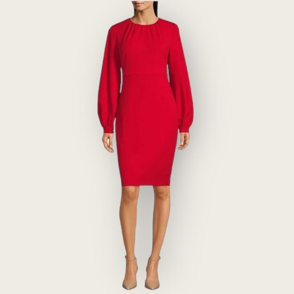 NWT | Belle Badgley Mischka | Kiera Dress | Red | Size 2
